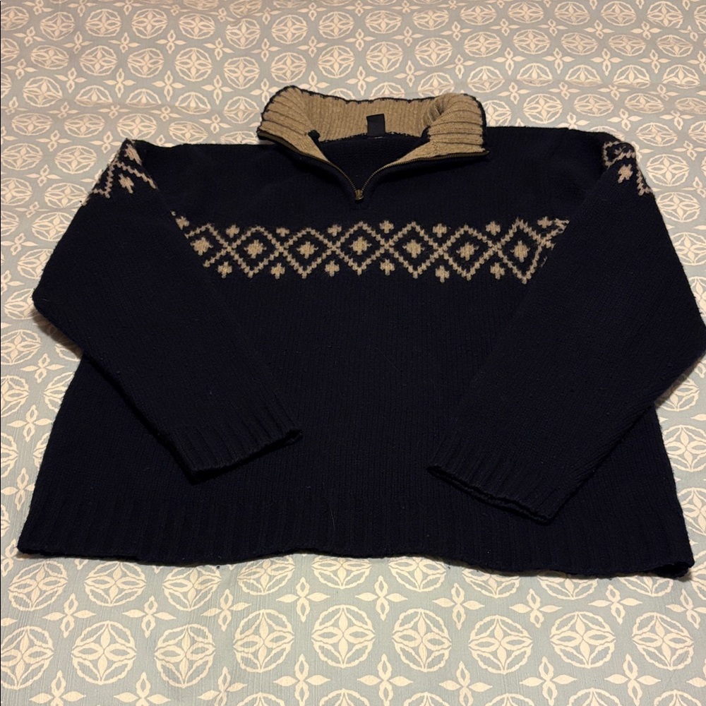 Vintage GAP Lambswool Nordic sweater